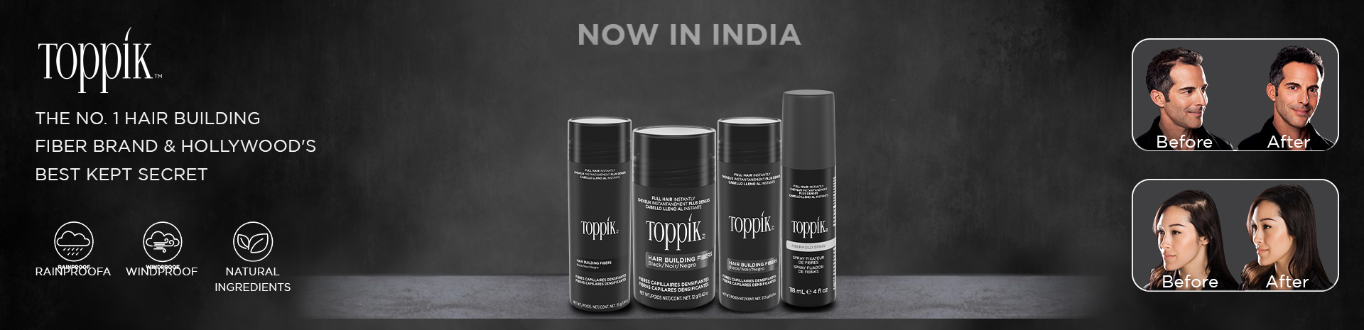 Buy Toppik Products Online Collections at Best Prices in India - Cossouq