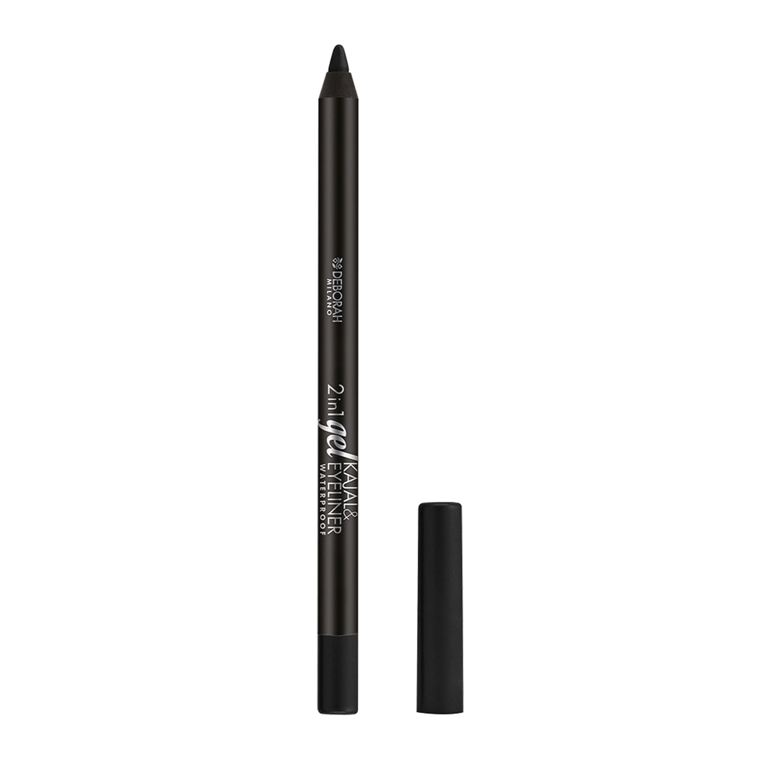 Deborah Milano 2-In-1 Gel Kajal & Eyeliner, 1.4gm-01 Black