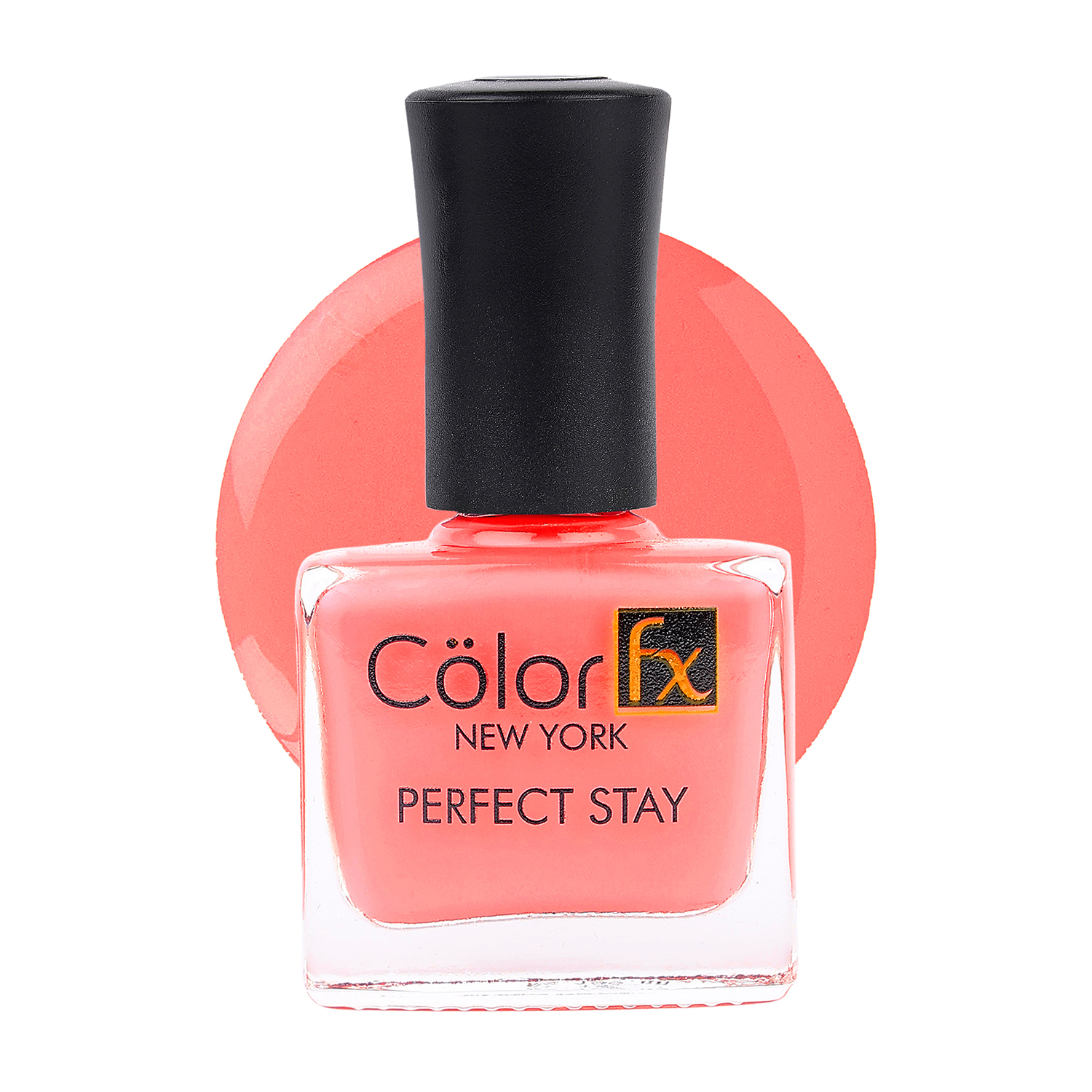 Color Fx Glossy Gel Long Lasting Nail Enamel, 9ml-122 - Pink