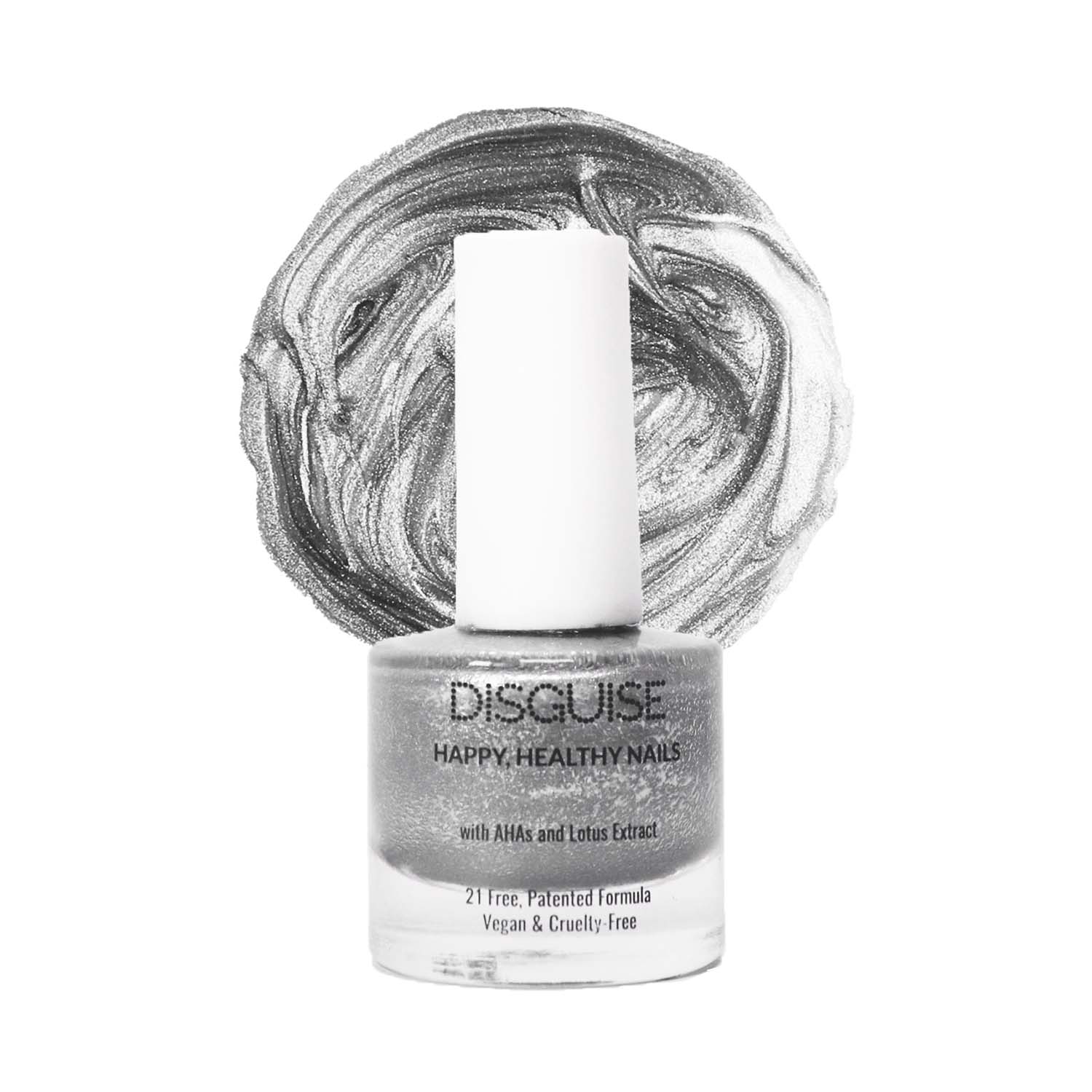 Disguise Cosmetics Happy, Healthy Chrome Nails, 9ml-140 Chrome Silver
