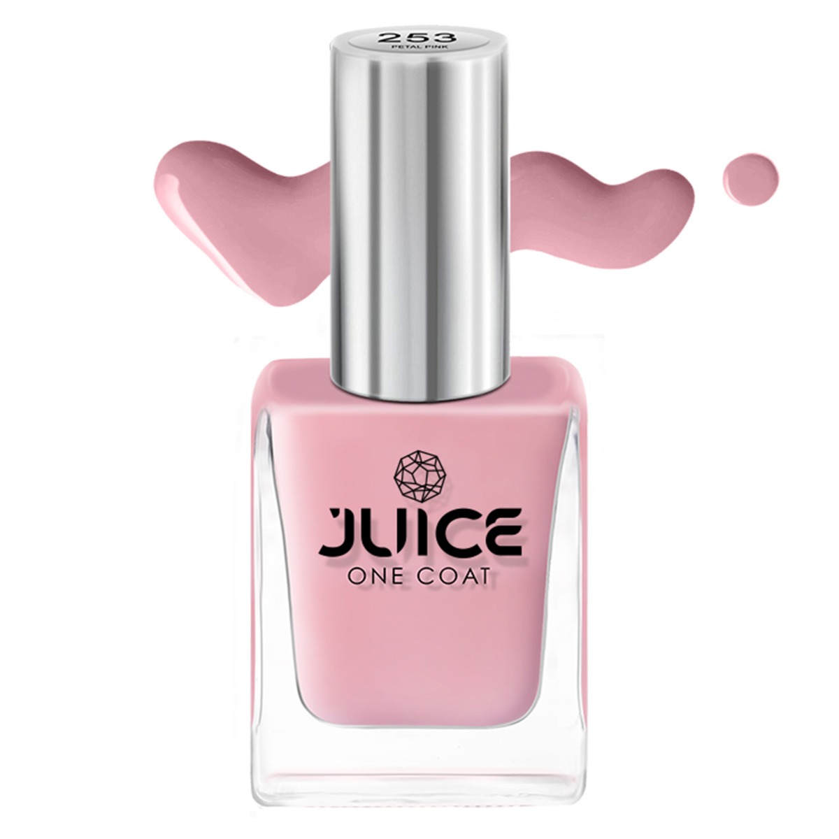 JUICE X Series Nail Enamel, 11ml-253 - Petal Pink