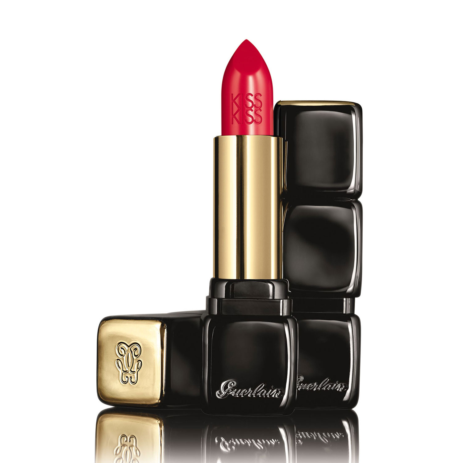 Guerlain KissKiss Lipstick, 3.5gm-325 - Rouge Kiss 
