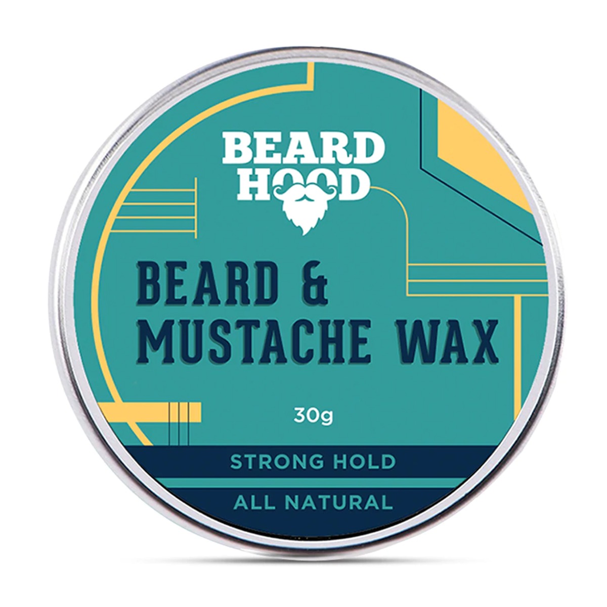 Beardhood All Natural Mustache And Beard Wax, 30gm