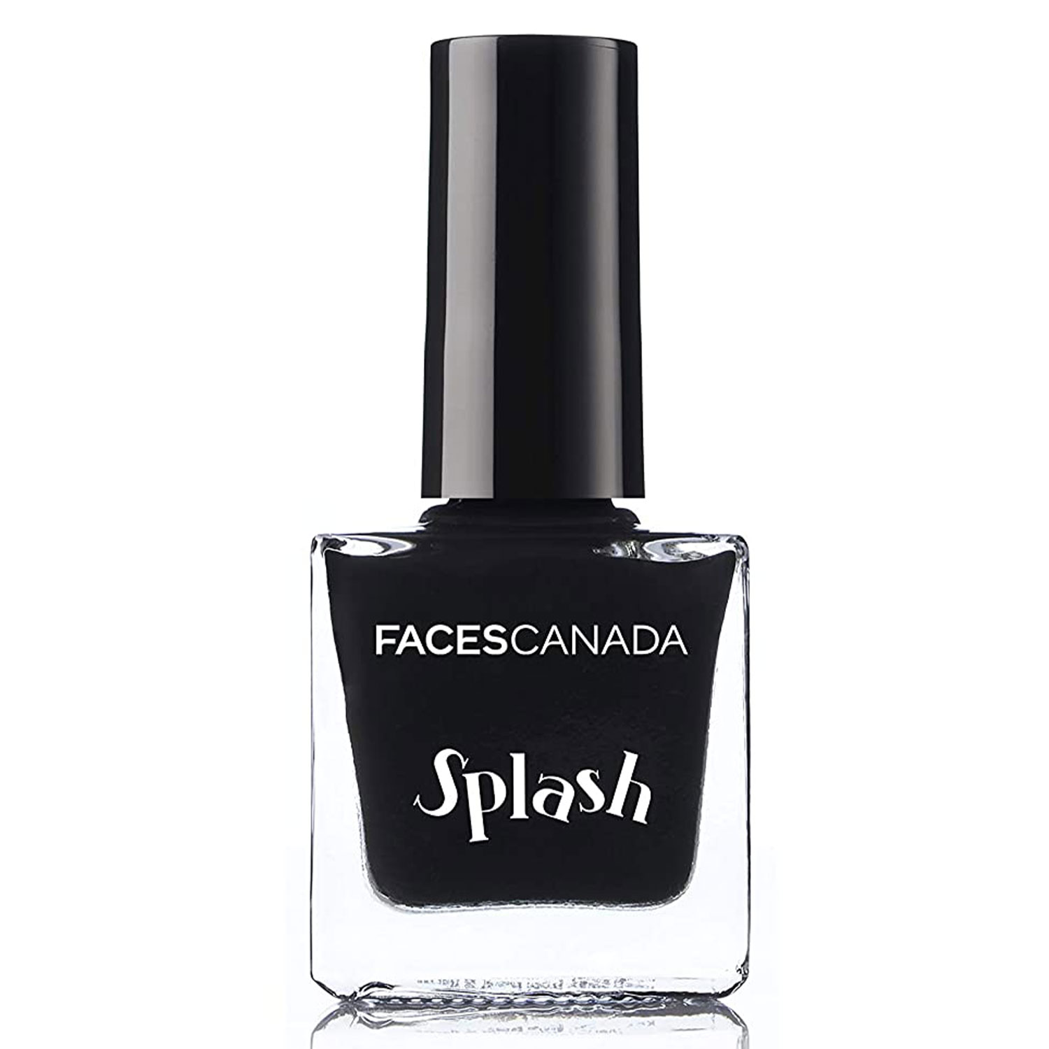 Faces Canada Splash Nail Enamel, 8ml-Black Beauty 15