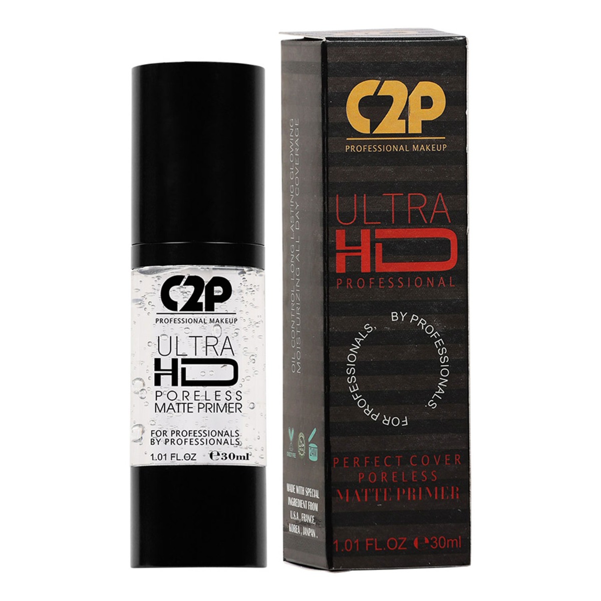 C2P Pro Ultra HD Poreless Matt Primer, 30 ml