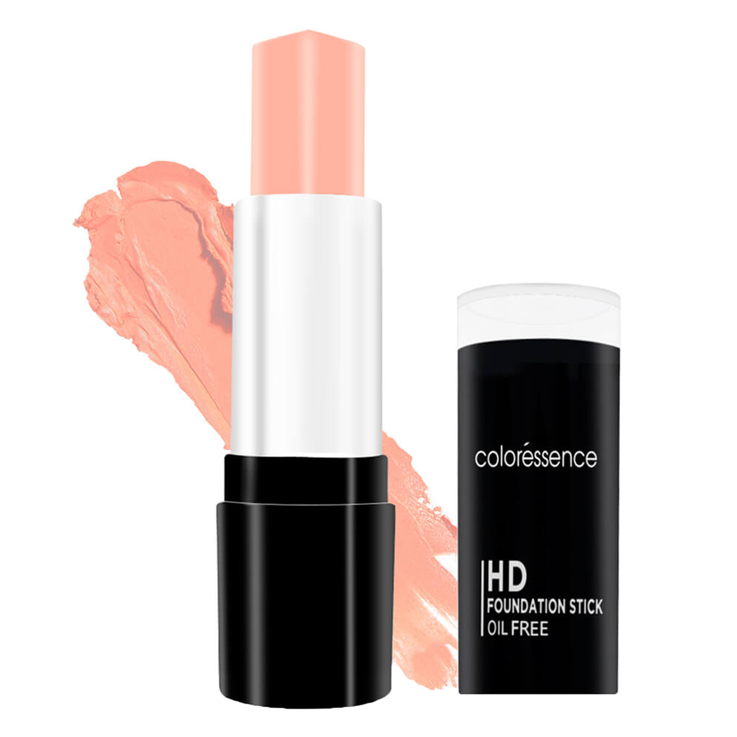 Coloressence Hd Foundation Stick Full Coverage Waterproof Rollon Makeup Panstick, 14gm-01 Natural Brown