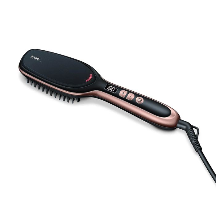 Buy Beurer HS 60 Hair Straightening Brush 45 Watt - Black, 1Pc - Cossouq