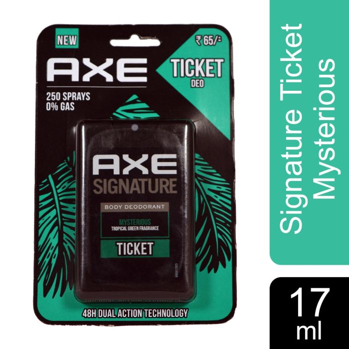 Axe Mysterious Pocket Perfume