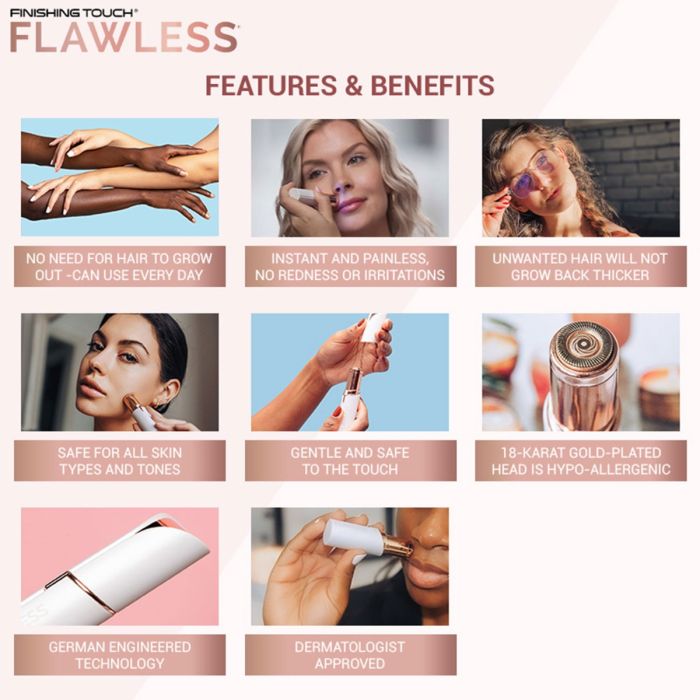 Buy Flawless Finishing Touch Facial Hair Remover - Cossouq Buy Flawless Finishing Touch Facial Hair Remover - Cossouq