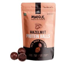 EAT Anytime Mindful Hazelnut Protein Energy Balls, 30% Whey Protein, 10 Protein Balls x 10gm