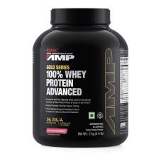 GNC AMP Gold Series 100% Whey Protein Advanced Whey-Double Rich Chocolate, 2kg
