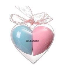 Majestique Heart Shape Blender Beauty Makeup Sponge Set, 1Pc