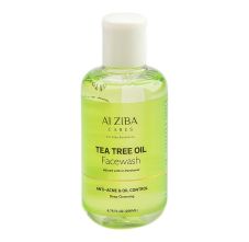 Alziba Cares Tea Tree Oil Face Wash With D-Panthenol & Anti-acne, Oil Control & Deep Cleansing, 200ml