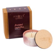 Anour Frosted Vanilla Candle Body Butter, 60gm
