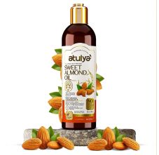 Atulya Pure Cold Pressed Sweet Almond Oil, 100ml