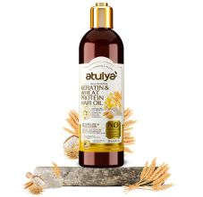 Atulya Keratin And Wheat Protein Hair Oil, 200ml