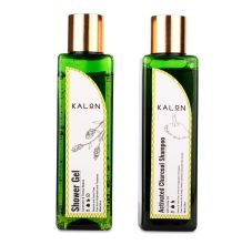 Kalon Naturals Bath + Hair Care Kit - Lavender, 200ml + 200ml