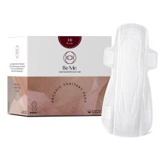 Be Me Pack of 30 Sanitary Pads Flow Wise Combo For Women - 10 Regular, 10 Large, 10 XL Pads With Disposable Pouch