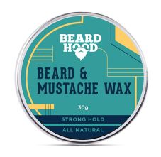 Beardhood All Natural Mustache And Beard Wax, 30gm