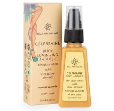 Bella Vita Organic Celebshine Gold Body Luminizing Shimmer, 50ml
