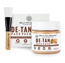 Bella Vita Organic De-Tan Face Brightening Pack, 100gm