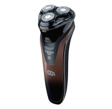 Beurer HR 8000 Rotary Shaver Precision Cutting System With 3 Spring-Loaded Dual-Ring Shaver Heads 2-in-1 Beard And Sideburn Styler As Well As Pop-up Contour Trimmer, 1Pc