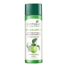 Biotique Bio Green Apple Fresh Daily Purifying Shampoo & Conditioner, 190ml