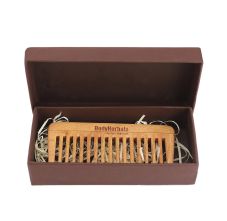 BodyHerbals 100% Natural Neem Wood Dressing Comb of Anti-static, 1Pc