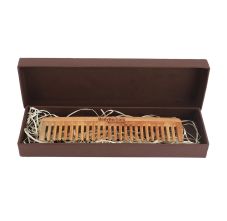 BodyHerbals 100% Neem Wood Dressing Comb of Anti-static Wide Tooth, 1Pc