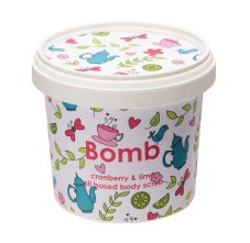 Bomb Cosmetics Cranberry & Lime Body Scrub, 400gm