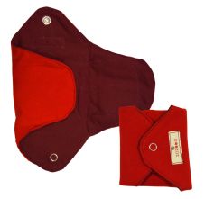 Boondh Cloth Pad: Extra Large Size - Mahogany Red