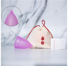 Boondh Menstrual Cup - Mauve, Standard