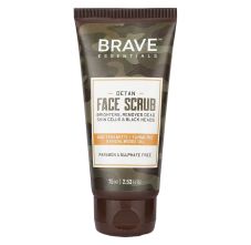 Brave Essentials Men's De-Tan Face Scrub, 75ml