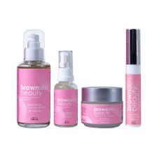  BrownSkin Beauty Immortal Skin Care Set - With Free Travel Pouch!