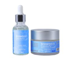 BrownSkin Beauty Thirst Trap Face Serum + Day Cream Combo