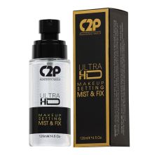 C2P Pro Ultra HD Makeup Setting Mist & Fix - Plain, 120ml