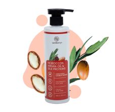 Careberry Moroccon Argan Oil & Silk Proteins Strengthening Conditioner for Strong & Silky Hair, 300ml