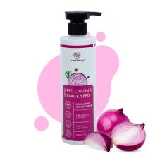 Careberry Organic Red Onion & Black Seed Stimulating Conditioner for Hair fall control, 300ml