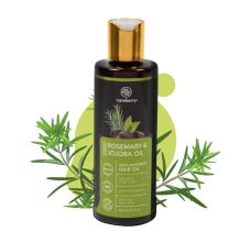 Careberry Organic Rosemary & Jojoba Anti Dandruff Hair Oil, 200ml