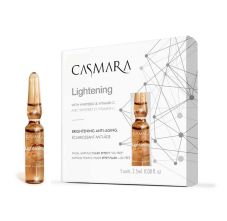 Casmara Lightening Face Serum Anti Ageing Formulation With Whitebio and Vitamin C, 5*2.5ml, 5*2.5ml