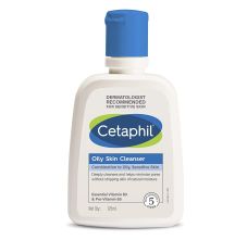 Cetaphil Oily Skin Cleanser Combination to Oily, Sensitive Skin, 125ml