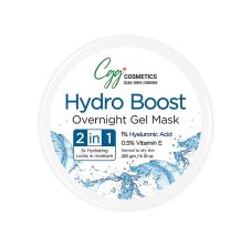 CGG Cosmetics Hydro Boost Overnight Gel Mask with Hyaluronic Acid, 3X Hydration & Glowing Skin, 250gm