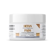 CGG Cosmetics De-Tan Clear Complexion Facial Pads, With Tea Tree Oil, 50 Cotton Pads