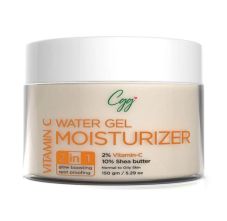 CGG Cosmetics Vitamin C Water Gel Moisturizer 2 in 1 Dark Spots, Glow Boosting & Anti-Aging Formula, 150gm