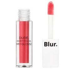 Blur India Dude! Don’t Touch My Gloss! Lip Gloss | Moisturizing Lip & Cheek Tint - Cherry Red, 5ml