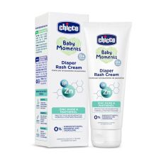 Chicco Baby Diaper Rash Cream Zinc Oxide & Panthenol, 100gm