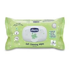 Chicco Soft Cleasing Baby Wipes, 72pc