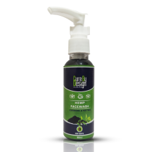 Cure By Design Hemp, Charocal & Tea Tree Oil Facewash, 50ml