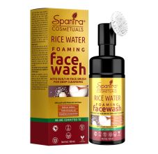 Spantra Rice Water Foaming Face Wash, 100ml