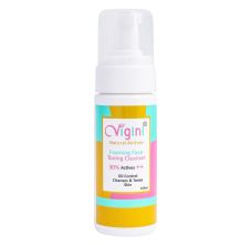 Vigini 30% Actives Anti-Acne Oil Control Foaming Toning Cleanser Face Wash, 150ml
